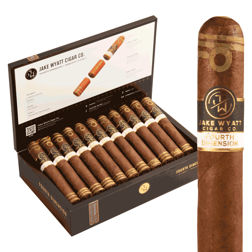 Jake Wyatt 4D Robusto Open Box